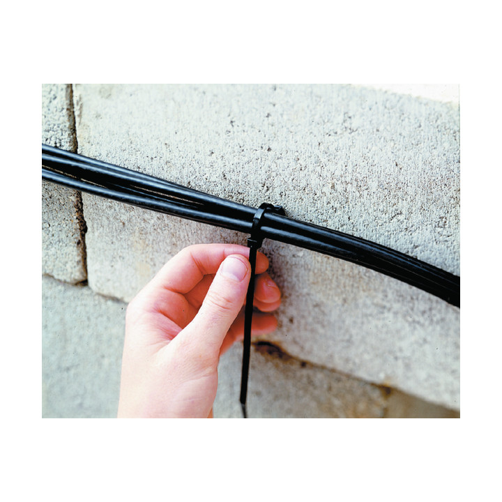 Cheville Murale À Frapper Pour Trou Ø 7 À 8 Mm En Pa6Hir Noir - Lok01