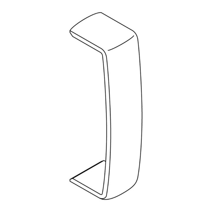 Joint De Couvercle Recouvrant Pour Moulure Keva 32Mmx15Mm - Pvc Blanc Artic