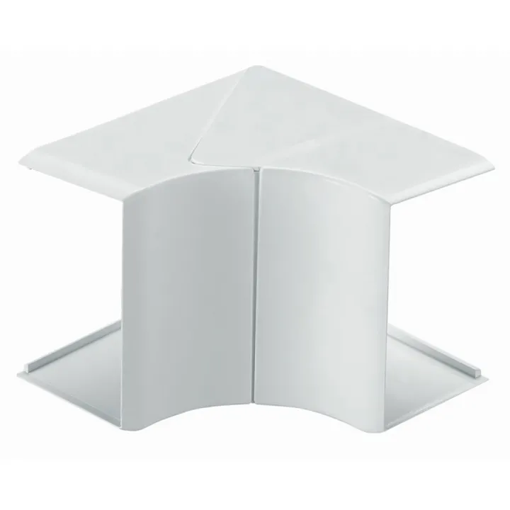 Angle Intérieur Variable +Ou-5°- Pour Goulotte Distribution Viadis 60X25Mm-Blanc
