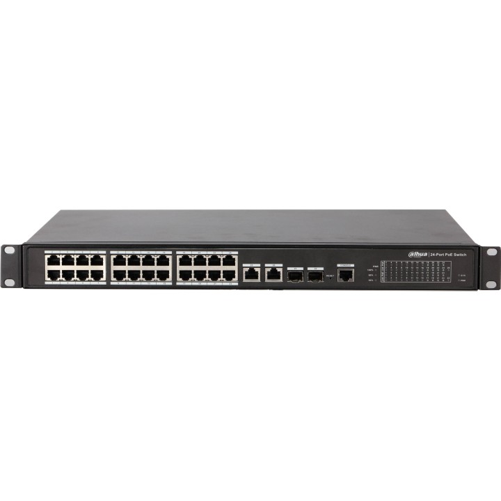 Commutateur Poe 24 Ports240W / Support Poe, Poe +, Hi-Poe / Sup