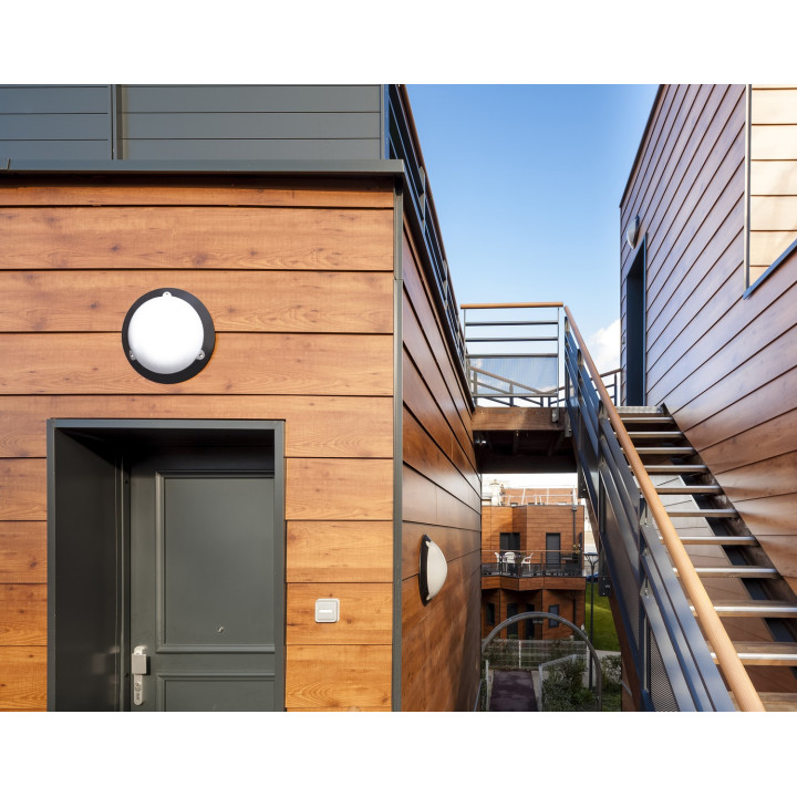 Voila 1445Lm 3000K Vav Ik10 Ip55 Ø340Mm On Off Bl