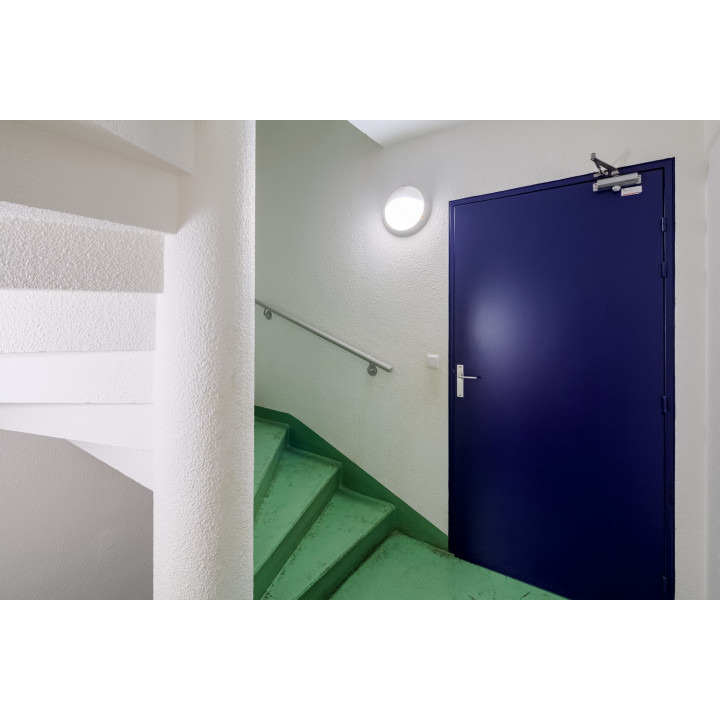 Voila Acces Asymétrique Blanc Module Led 3600 Lm 4000K Avec Dét