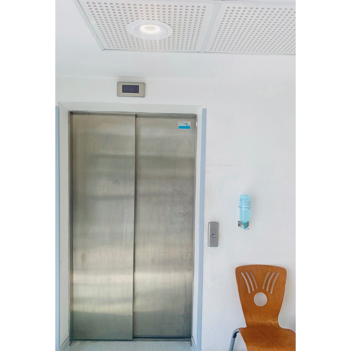 Senspot Antivandale Ip44 Mod Led 1700 4000K+Détec Avec Alimentation Ip20