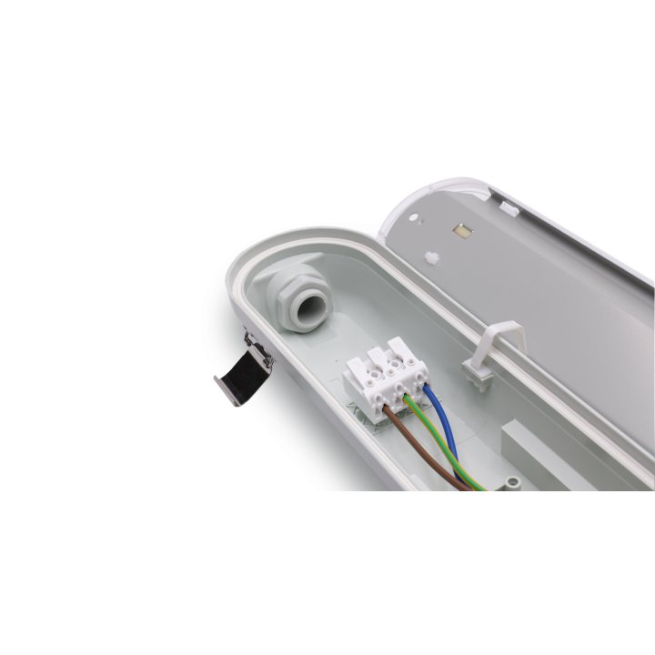 Étanche London 2, 48W 150Lm/W 1500Mm 4000K, Traversant, 3 Connecteurs