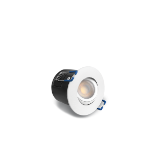 Downlight Edgar 6W 2.5 Ip65 Orientable Cct Changing - Blanc