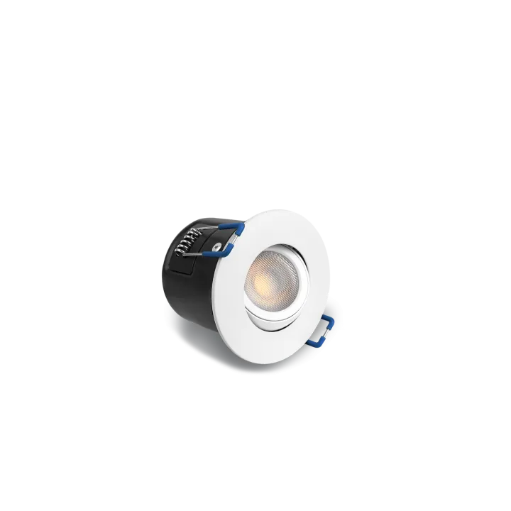 Plafonnier Downlight Edgar 6W 2.5 Ip65 Orientable Cct Changing - Blanc