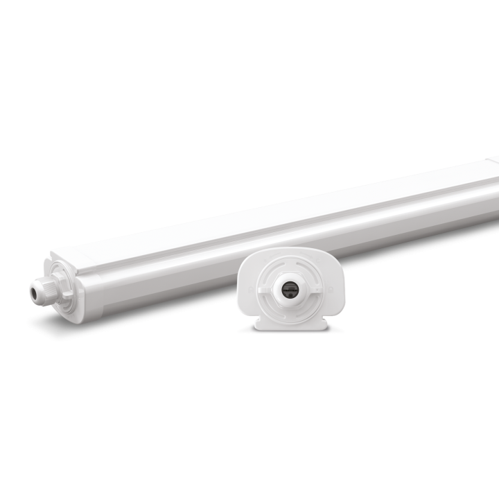 Etanche OSLO 36W, 130 lm/W, 1200 mm, câble trav, 4000K, sensor HF 