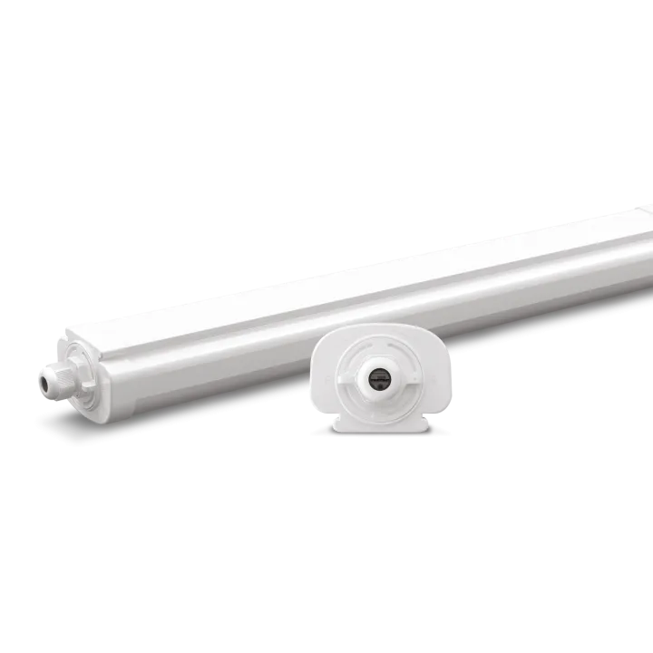 Etanche OSLO 36W, 130 lm/W, 1200 mm, câble trav, 4000K, sensor HF 