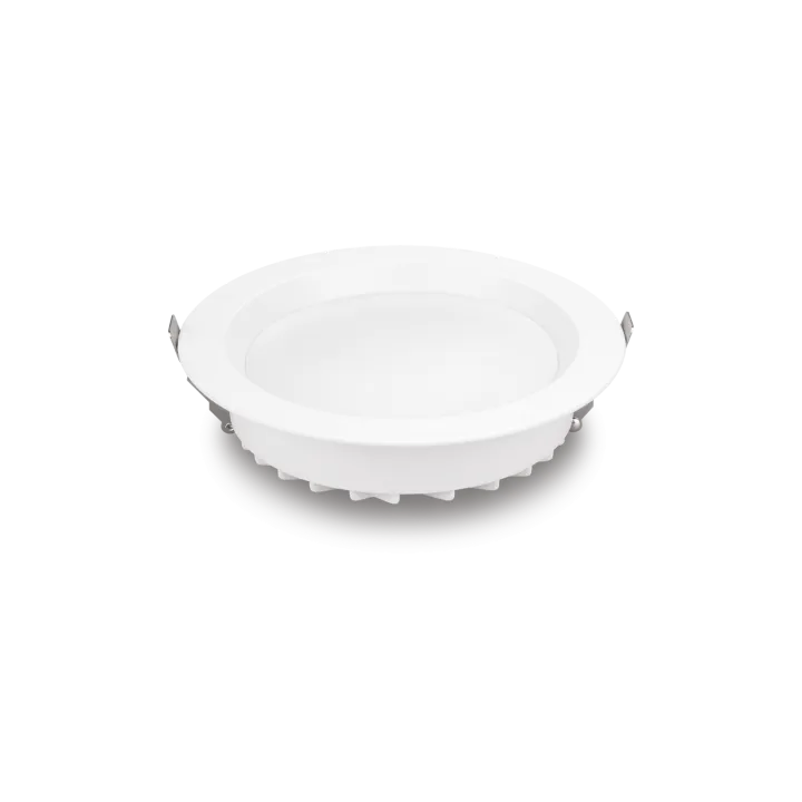 Plafonnier Downlight Horus 18W 8'' 3000K Ip54 Blanc Cutout 200-210Mm