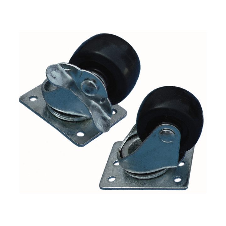 Roulettes Haut. 72Mm Diam. 50.8Mm