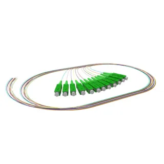 12 Pigtails Sc Mono Os1/2 9/125 Apc 1M Sous Blister Pack