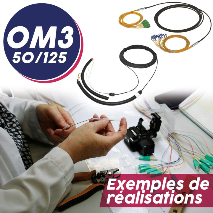 TRUNK MBO RENF 8FO INT/EXT-LSOH OM3 50/125 LC/LC 2CHAUS. LG 70 M