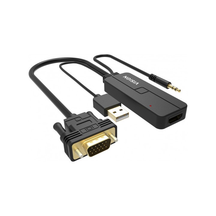 Convertisseur Entrée Vga Sortie Hdmi