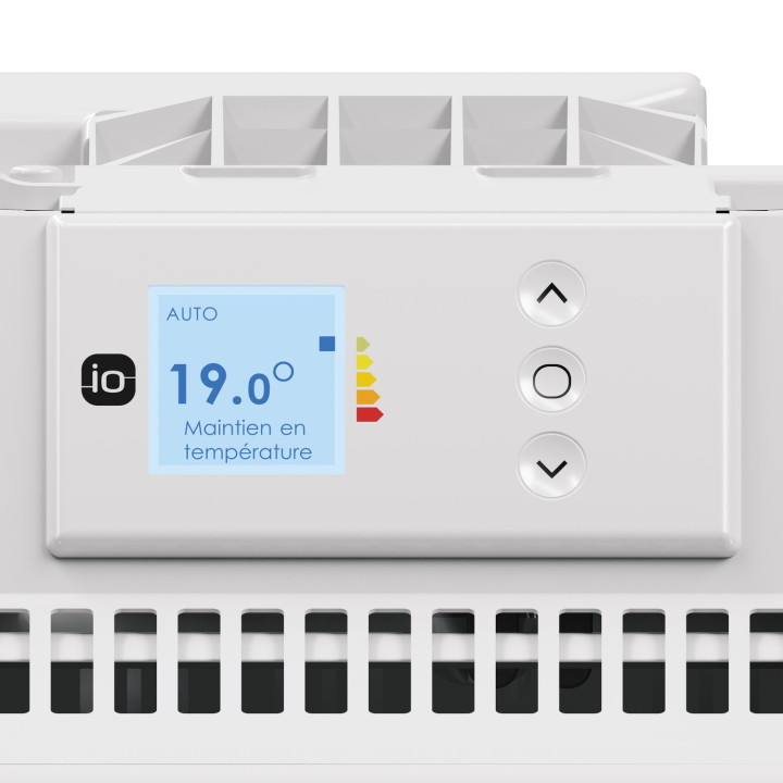 Radiateur Connecté Gain De Place Ingénio 4 Horizontal 1000W Blanc Mat