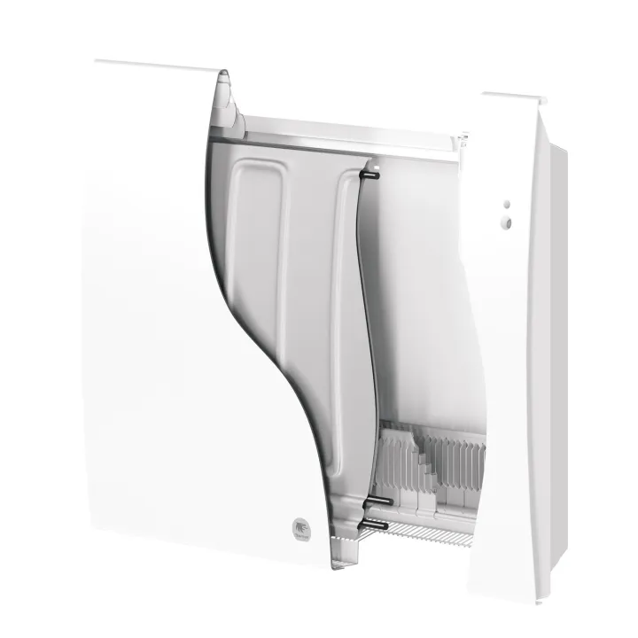 Radiateur Connecté Gain De Place Ingénio 4 Horizontal 1000W Blanc Mat