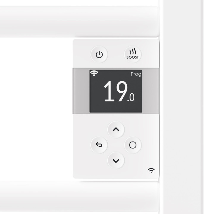 Radiateur Sèche-Serviettes Connecté Riva 5 750W Blanc Brillant