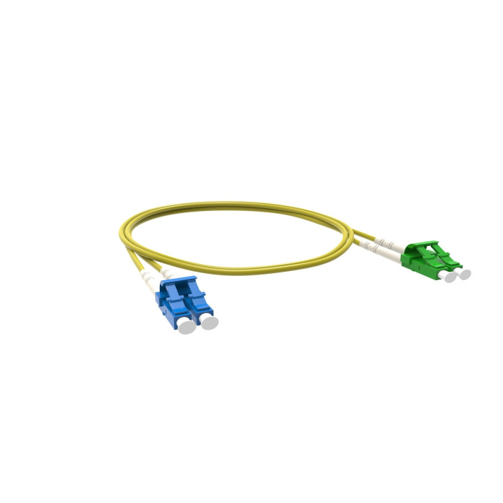 Jarretiere Optique Mono Os1/2 9/125 Apc Dplex Lc/Lcapc 1M