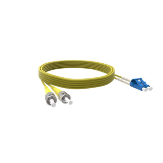 Jarretiere Optique Mono Os1/2 9/125 Dplex Lc/St 3M