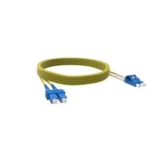 Jarretiere Optique Mono Os1/2 9/125 Dplex Lc/Sc 3M