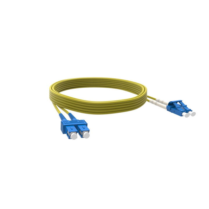 Jarretiere Optique Mono Os1/2 9/125 Dplex Lc/Sc 3M