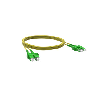 Jarretiere Optique Mono Os1/2 9/125 Apc Dplex Scapc/Scapc 2M