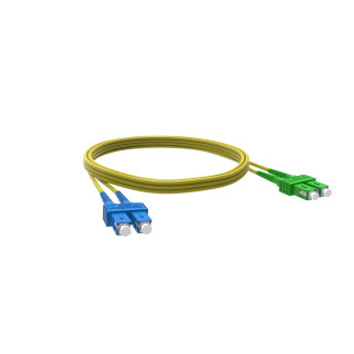 Jarretiere Optique Mono Os1/2 9/125 Dplex Sc/Scapc 2M