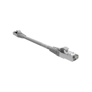 CORDON RJ45 CAT6 FUTP 100OHMS LSOH SURMOULE GRIS LG 0.15M