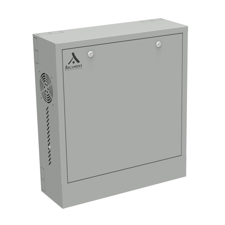 Coffret vidéo 580x200x650mm, couleur : gris