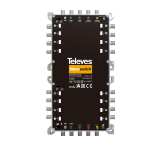 NEVOSWITCH 5x5x16 "F" TERM/CASC. + ALIM. QUAD