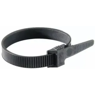 Collier D'Installation Tête Double Mm 360X9 Noir 100 Pcs/Sachet 2000 Pcs/Carton