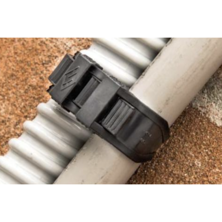 Collier D'Installation Tête Double Mm 360X9 Noir 100 Pcs/Sachet 2000 Pcs/Carton