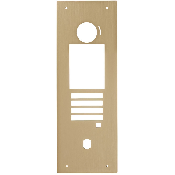 Façade aluminium anodisé champagne pour GTDMBLVN, prévoir GTDMBLVN et GT4B