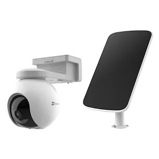 Cs-Hb8/Sp Kit De Caméra Wi-Fi Motorisée Sur Batterie Hb8 2K+ Avec Un Panneau Solaire F 4W