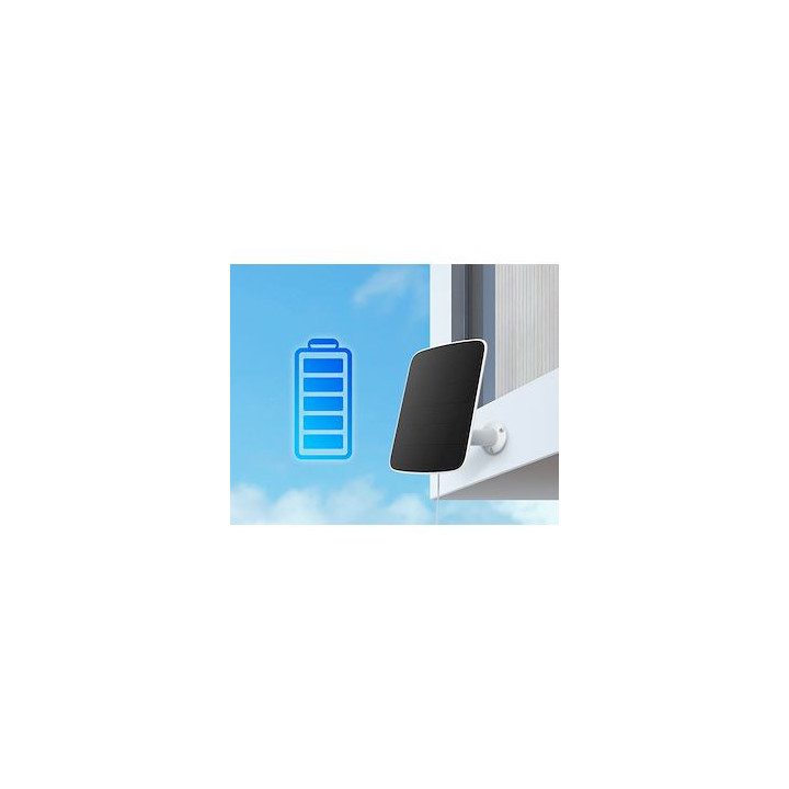 Cs-Cmt-Solarpanel-F Panneau solaire modèle F pour les caméras à batterie avec ports de charge Type C