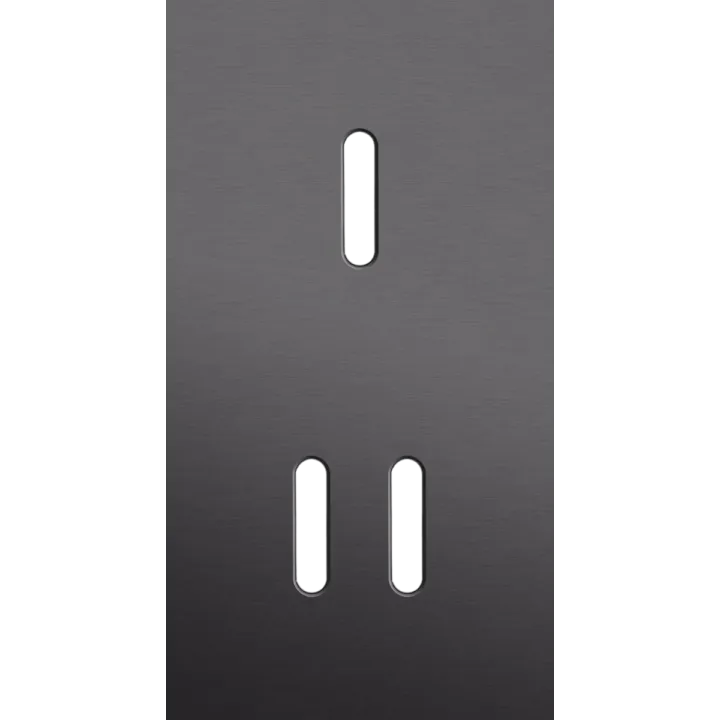 Plaque Dbl V71 Pr 1 Commut Smpl + 1 Commut Dbl,Niko Rocker