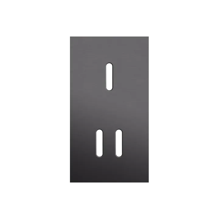 Plaque Dbl V71 Pr 1 Commut Smpl + 1 Commut Dbl,Niko Rocker