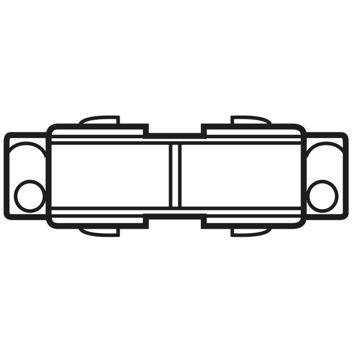 Connecteur pour rail de Tracklight 3 phases