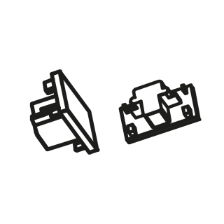 Embout De Finition Pour Rail De Tracklight 3 Phases