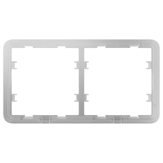 Cadre pour 2 interrupteurs