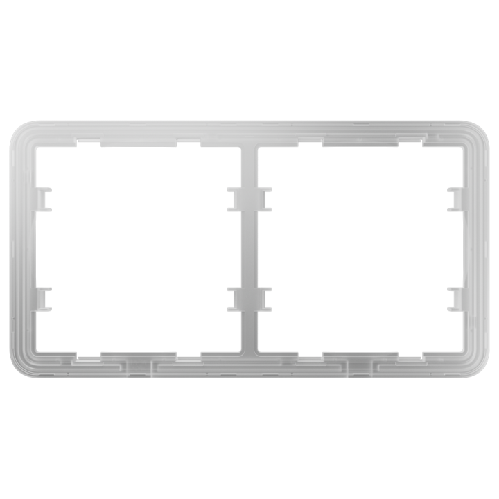 [52188.141.NC] Frame 2 - Cadre de finition pour 2 interrupteurs