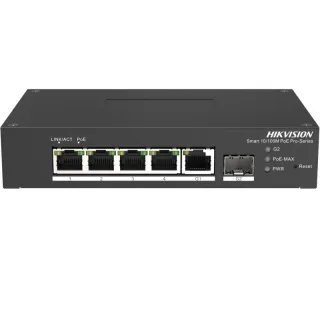 Ds-3T1306P-Si/Hs Commutateur Poe Intelligent Haute Résistance Fast Ethernet 4 Ports