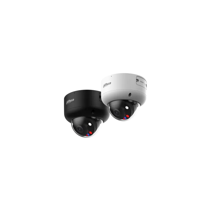 Caméra Caméra Dôme Ip Smart Dual Light 4Mp Obj 2.8Mm Ir Et Led 40M
