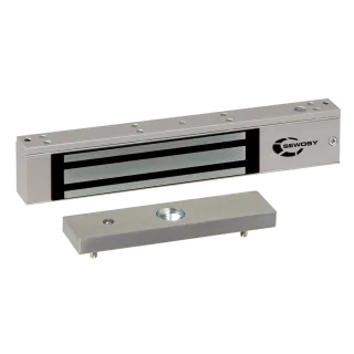 Ventouse Électromagnétique Applique 150 Dan 12-24V Dc + Ctc + Led