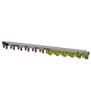 Peigne horizontal 1P+N 63A  12 dents