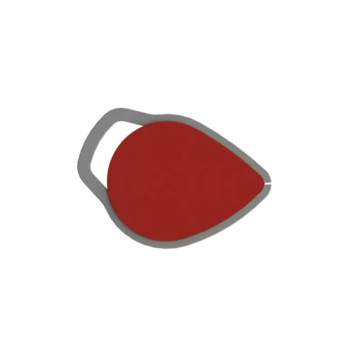 Badge Électronique De Proximi Mifare® Desfire®Light-Insert In Rouge