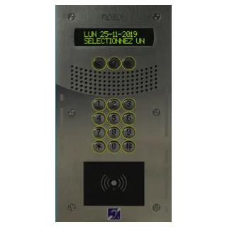 Interphone Audio 1 Bouton-À Raccorder À Une Carte Relais-Pose En