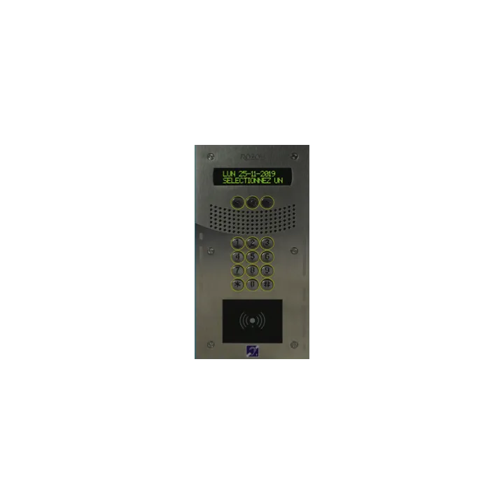 Interphone Audio 1 Bouton-À Raccorder À Une Carte Relais-Pose En