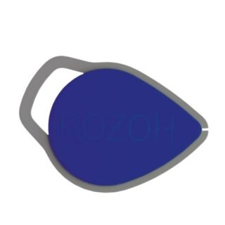 Badge Électroni De Proximité Mifare® Desfire®Light-Insert Bleu