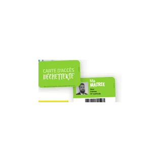 Badge Type Carte Cb Mifare® Desfire®Light-Personnalisé En Sér