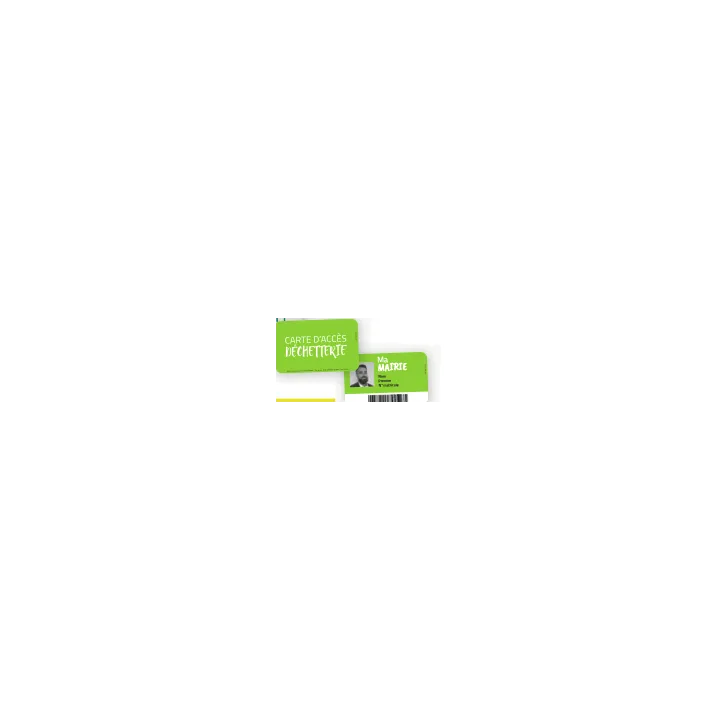 Badge Type Carte Cb Mifare® Desfire®Light-Personnalisé En Sér